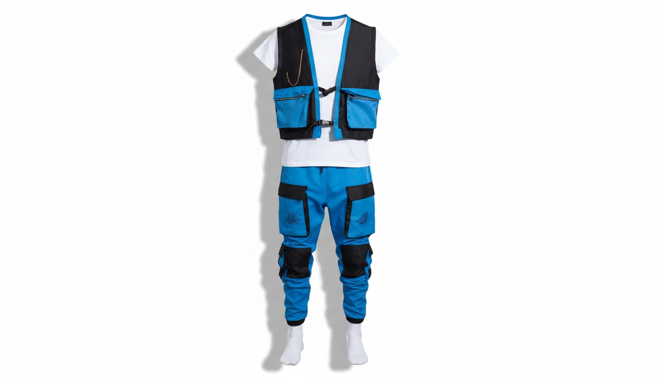 Blue Male 2 Piece Set